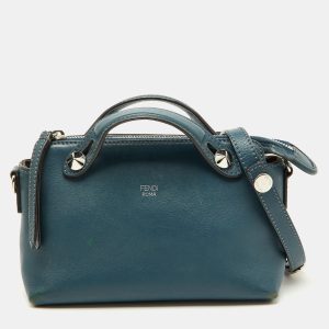 Fendi Blue Leather Mini By The Way Crossbody Bag, Handbags - Luxury Closet catalog