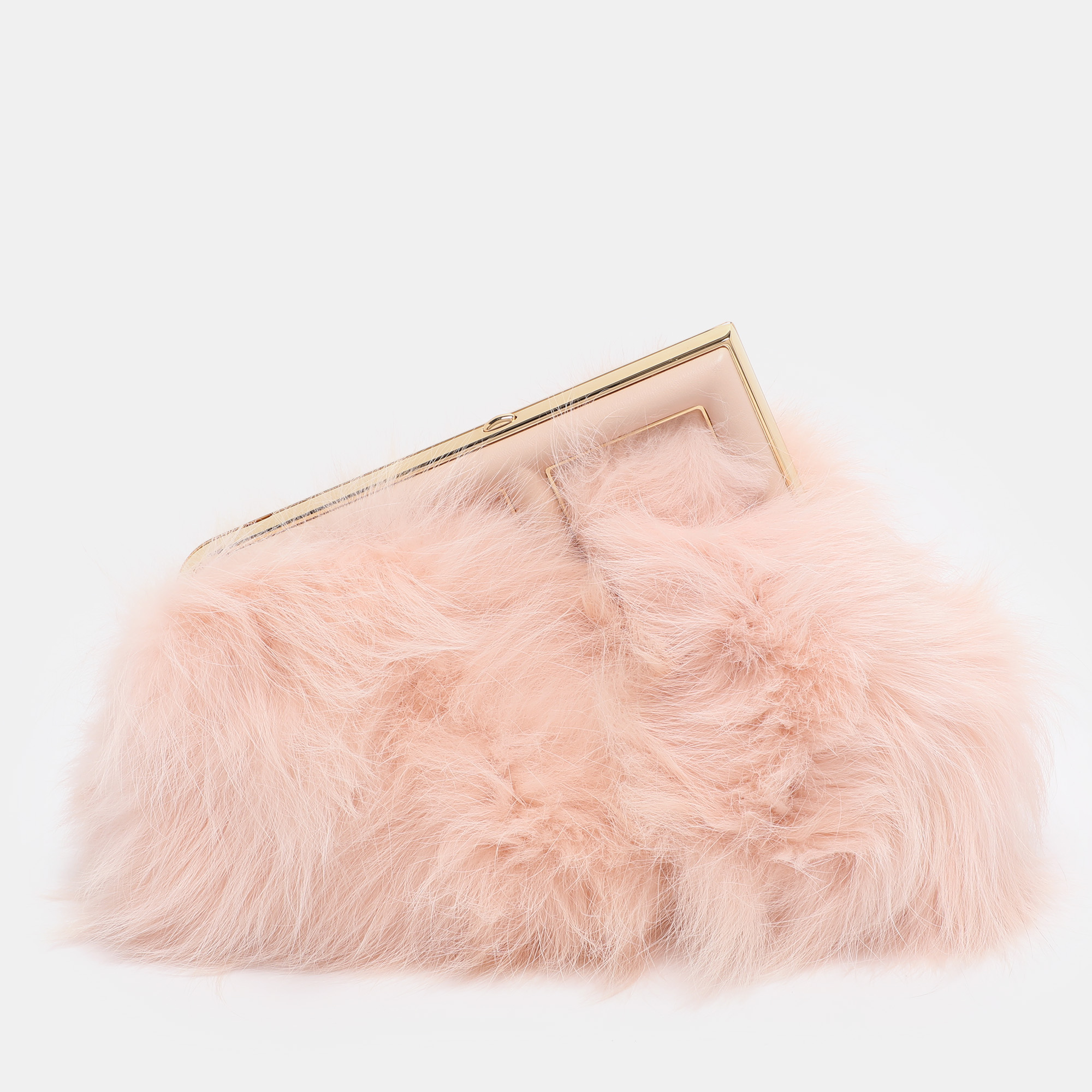 Fendi Pink For Fur and Leather Small First Clutch, Clutches & Special Occasion Bags - Luxury Closet catalog