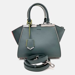 Fendi Green Leather Toijour Mini Bag, Satchels - Luxury Closet catalog