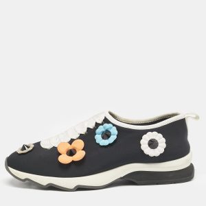 Fendi Black Neoprene Flowerland Slip On Sneakers Size 39, Athletic Shoes & Sneakers - Luxury Closet catalog