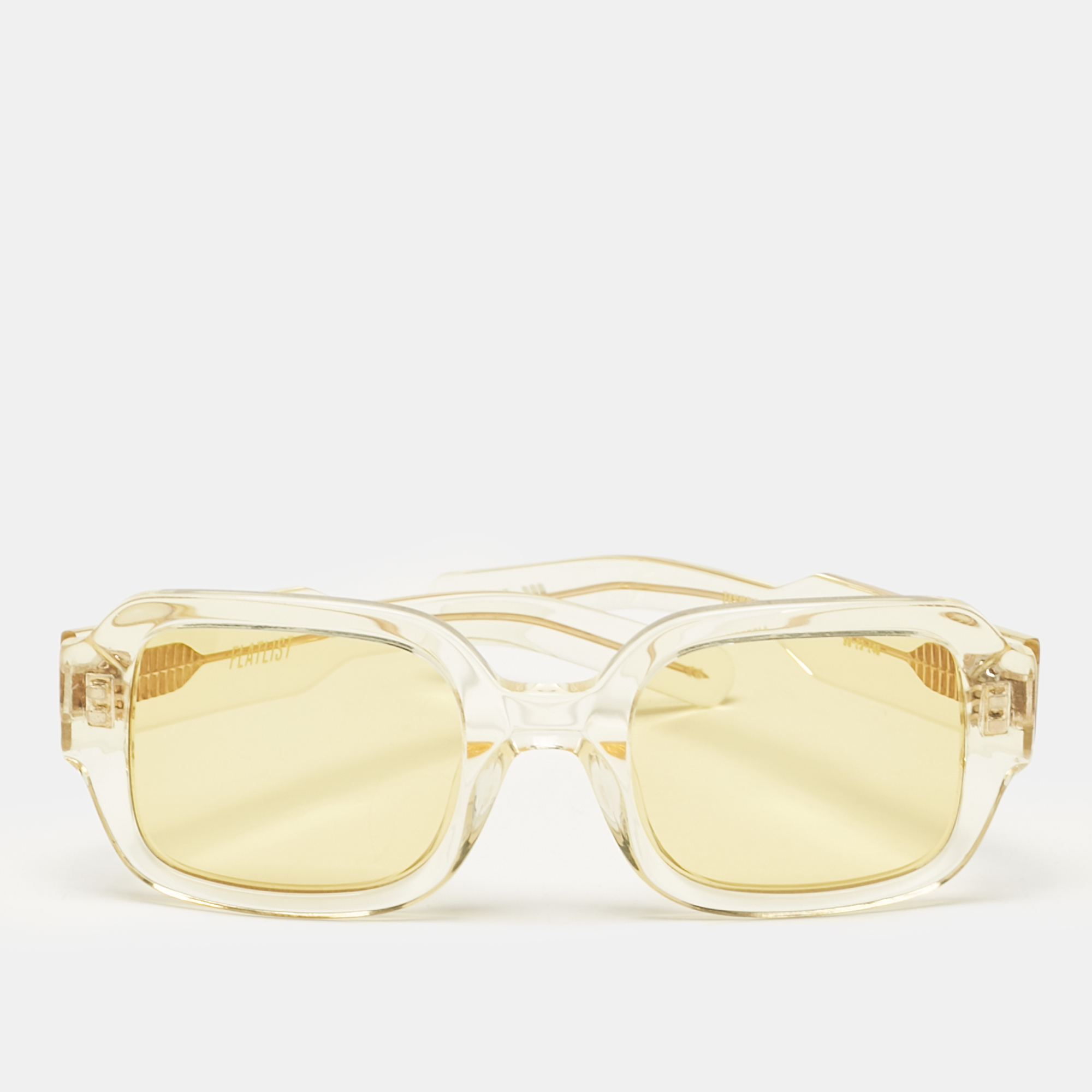 Tishkoff Yellow Tishkoff Square Sunglasses, Sunglasses - Luxury Closet catalog