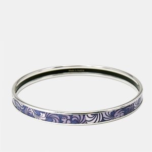 Frey Wille Purple Enamel Silver Tone Ultra Bangle Bracelet, Jewelry - Luxury Closet catalog