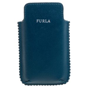 Furla Teal Leather Phone Case, Mobile Phone Cases - Luxury Closet catalog