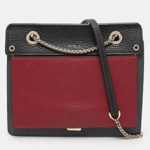 Furla Tricolor Leather Like Crossbody Bag, Handbags - Luxury Closet catalog