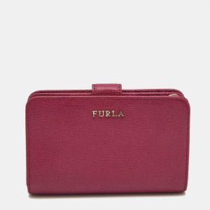 Furla Fuchsia Leather Babylon Compact Wallet, Wallets & Money Clips - Luxury Closet catalog