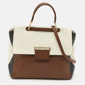 Furla Tricolor Leather Artesia Creta Top Handle Bag, Satchels - Luxury Closet catalog