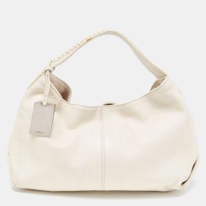 Furla White Leather Elisabeth Hobo, Shoulder Bags - Luxury Closet catalog