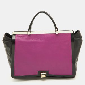 Furla Black/Pink Leather Cortina Top Handle Bag, Satchels - Luxury Closet catalog