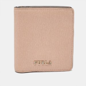 Furla Light Pink Leather Logo Bifold Wallet, Wallets & Money Clips - Luxury Closet catalog