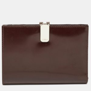 Furla Brown Brushed Leather Bifold Wallet, Wallets & Money Clips - Luxury Closet catalog