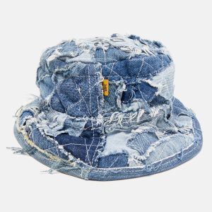 Gallery Dept. Blue Recycled Denim Rodman Bucket Hat M, Apparel & Accessories - Luxury Closet catalog