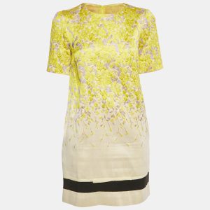 Giambattista Valli Yellow Jacquard Shift Dress M, Dresses - Luxury Closet catalog