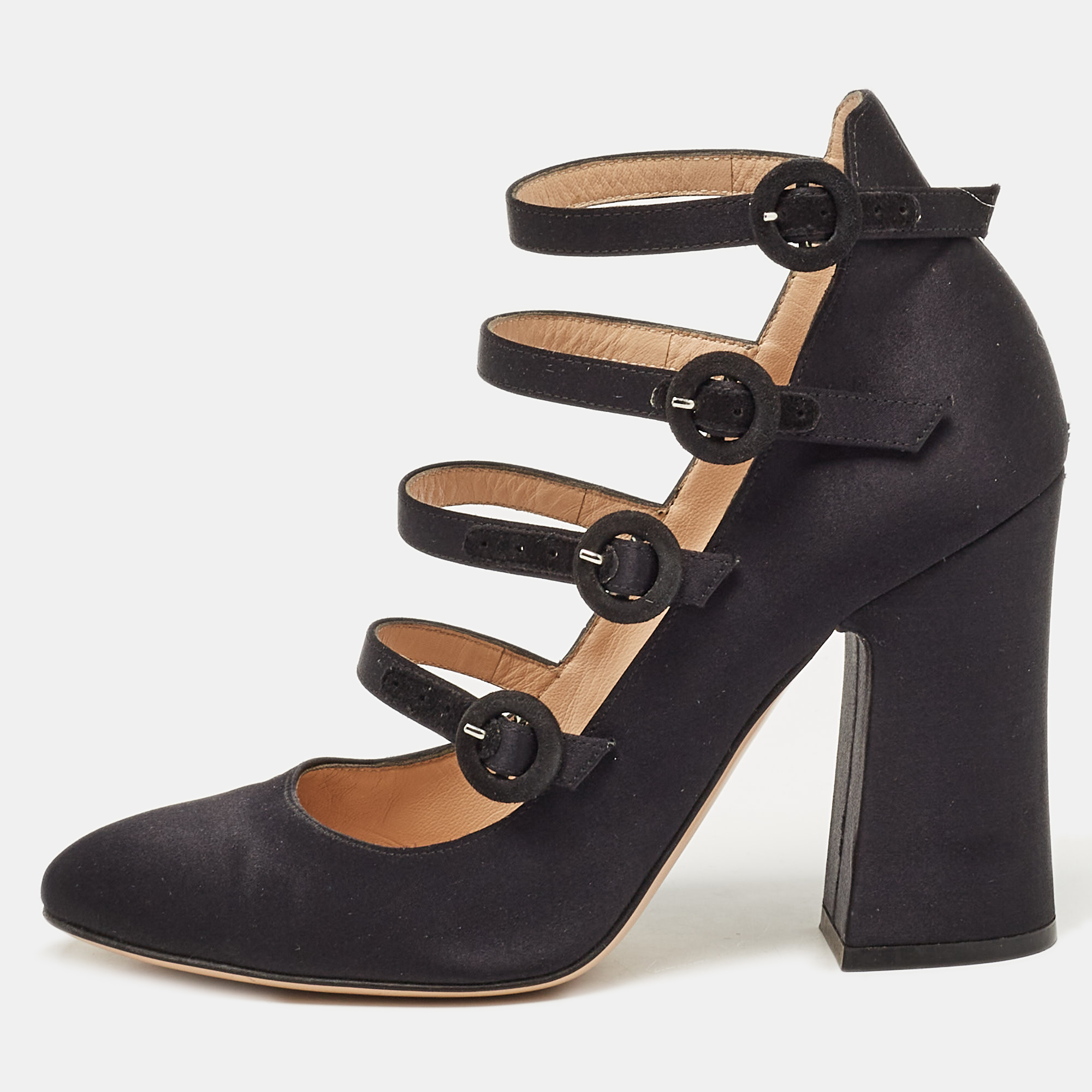 Gianvito Rossi Black Suede Strappy Pumps Size 38, Pumps - Luxury Closet catalog