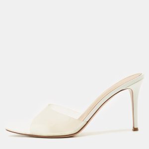 Gianvito Rossi Transparent PVC Elle 105 Slide Sandals Size 41, Sandals - Luxury Closet catalog