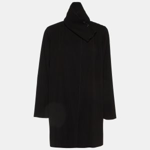 Giorgio Armani Black Plisse Jacket L, Coats & Jackets - Luxury Closet catalog