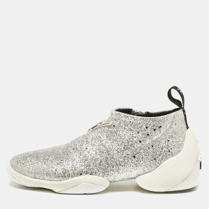 Giuseppe Zanotti Silver Glitter Jump Sneakers Size 37, Athletic Shoes & Sneakers - Luxury Closet catalog