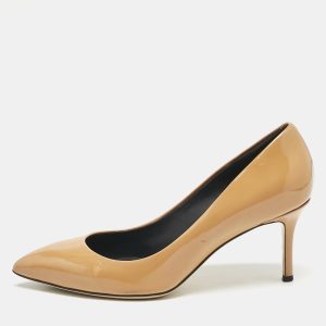 Giuseppe Zanotti Brown Patent Leather Lucrezia Pumps Size 37, Pumps - Luxury Closet catalog