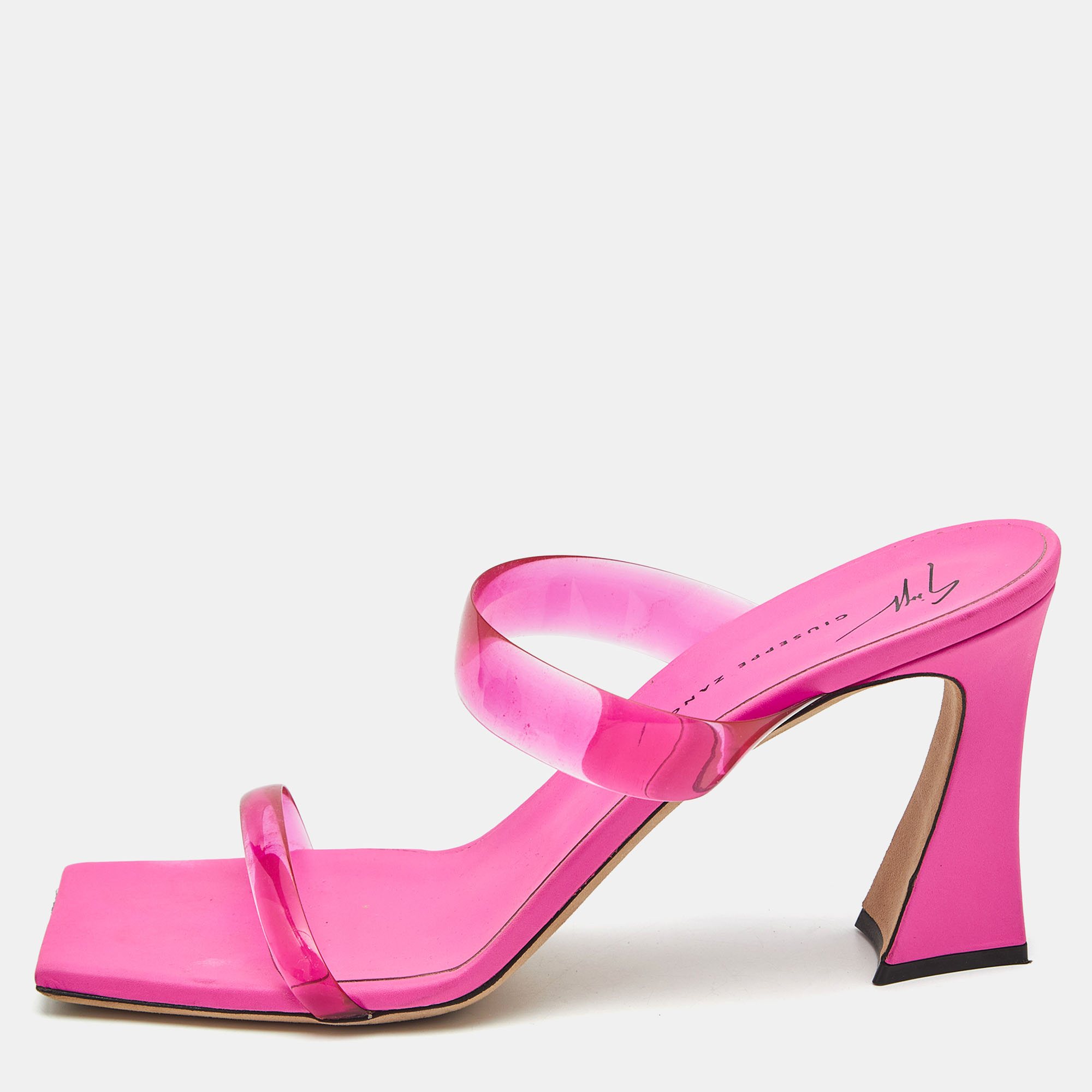Giuseppe Zanotti Pink PVC Slide Sandals Size 39, Sandals - Luxury Closet catalog