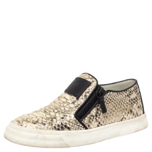 Giuseppe Zanotti Multicolor Python Embossed Leather Devon Slip On Sneakers Size 40, Athletic Shoes & Sneakers - Luxury Closet catalog