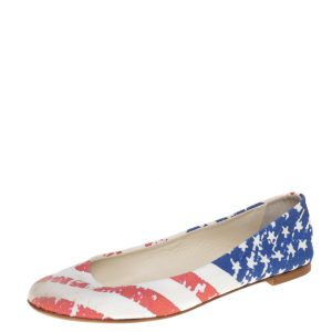 Giuseppe Zanotti White Fabric Ballet Flats Size 36, Flats - Luxury Closet catalog