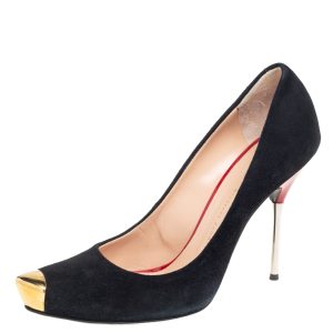 Giuseppe Zanotti Black Suede Pointed Toe Pumps Size 38, Pumps - Luxury Closet catalog
