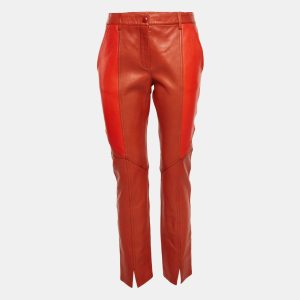 Givenchy Brown Patchwork Leather Pants M, Clothing - Luxury Closet catalog