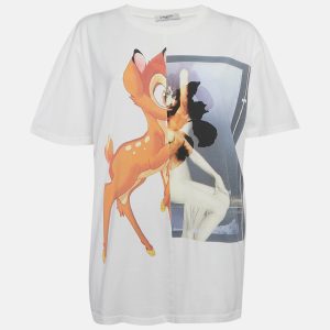 Givenchy x Disney White Bambi Print Jersey Crewneck T-Shirt L, Shirts & Tops - Luxury Closet catalog