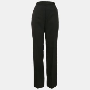 Givenchy Black Wool Wide Leg Trousers M, Clothing - Luxury Closet catalog