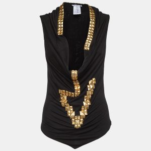 Givenchy Black Studded Jersey Top XS, Shirts & Tops - Luxury Closet catalog