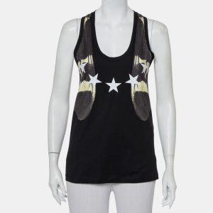 Givenchy Black Star Printed Cotton Tank Top S, Shirts & Tops - Luxury Closet catalog