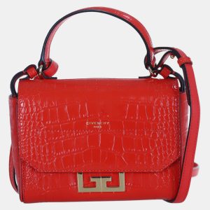 Givenchy Croco Embossed Mini Eden Bag, Shoulder Bags - Luxury Closet catalog