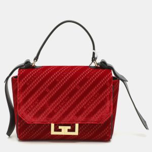 Givenchy Red Velvet Mini Eden Shoulder Bag, Satchels - Luxury Closet catalog