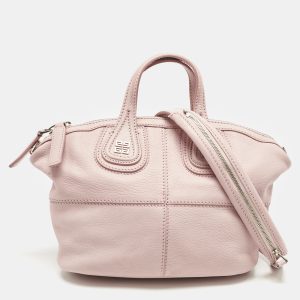 Givenchy Pink Leather Micro Nightingale Satchel, Satchels - Luxury Closet catalog
