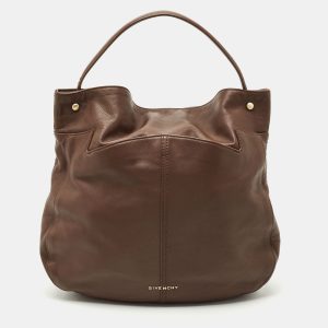 Givenchy Brown Leather Hobo, Shoulder Bags - Luxury Closet catalog