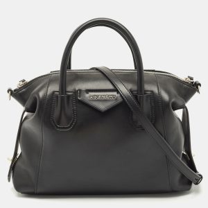 Givenchy Black Leather Small Soft Antigona Satchel, Satchels - Luxury Closet catalog