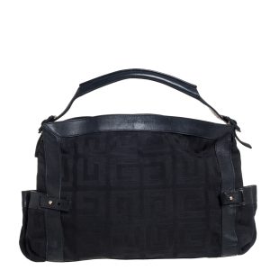 Givenchy Black Signature Canvas and Leather Satchel, Satchels - Luxury Closet catalog