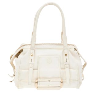 Givenchy White Leather Zip Satchel, Satchels - Luxury Closet catalog