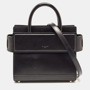 Givenchy Black Leather Mini Horizon Tote, Tote Handbags - Luxury Closet catalog