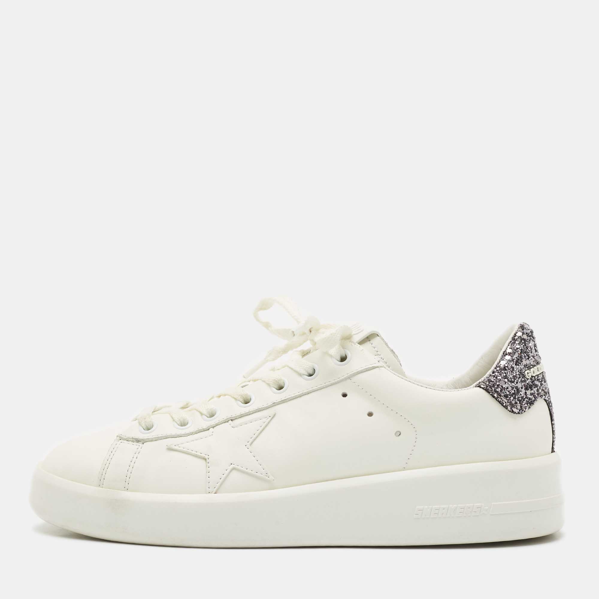 Golden Goose White Leather Pure Star Sneakers Size 39, Athletic Shoes & Sneakers - Luxury Closet catalog