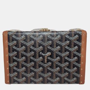 Goyard Minaudiere Goyardine Canvas Trunk Bag, Clutches & Special Occasion Bags - Luxury Closet catalog
