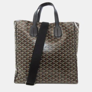 Goyard Brown Coated Canvas Voltaire Tote Bag, Tote Handbags - Luxury Closet catalog