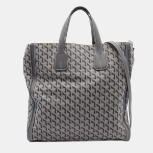 Goyard Grey Canvas and Leather Sac Voltaire Tote Bag, Tote Handbags - Luxury Closet catalog
