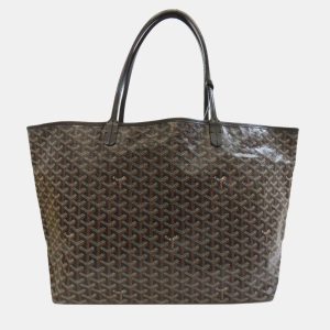 Goyard Black Coated Canvas Saint Louis GM Tote Bag, Tote Handbags - Luxury Closet catalog