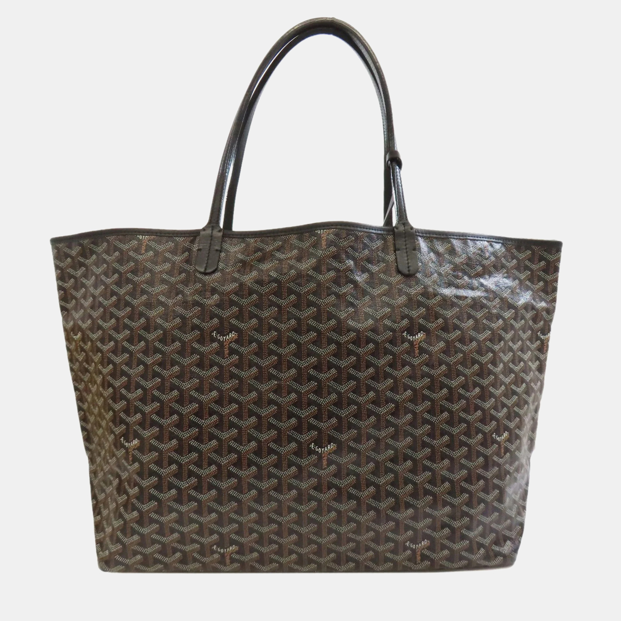 Goyard Black Coated Canvas Saint Louis GM Tote Bag, Tote Handbags - Luxury Closet catalog