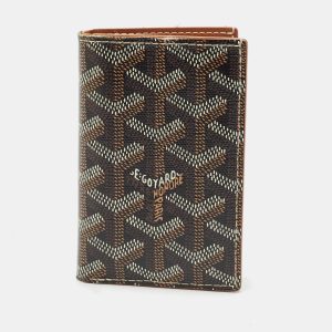 Goyard Brown Goyardine Coated Canvas Saint Pierre Card Holder, Wallets & Money Clips - Luxury Closet catalog