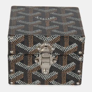 Goyard Black Goyardine Canvas Regence Mini Trunk, Handbags - Luxury Closet catalog