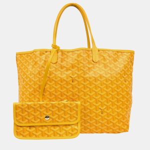 Goyard St.Louis PM Yellow Canvas Tote Bag, Tote Handbags - Luxury Closet catalog