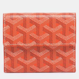 Goyard Orange Goyardine Coated Canvas and Leather Marigny Wallet, Wallets & Money Clips - Luxury Closet catalog