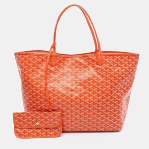 Goyard Saint Louis GM Orange Ivory Coated Canvas Tote Bag, Tote Handbags - Luxury Closet catalog