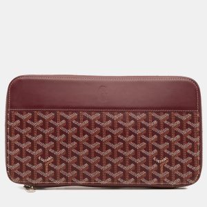 Goyard Red Goyardine Opera Travel Wallet, Wallets & Money Clips - Luxury Closet catalog